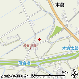 熊本県上益城郡御船町木倉7152周辺の地図