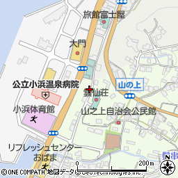 長崎県雲仙市小浜町南本町119周辺の地図