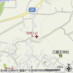 熊本県上益城郡御船町木倉625周辺の地図