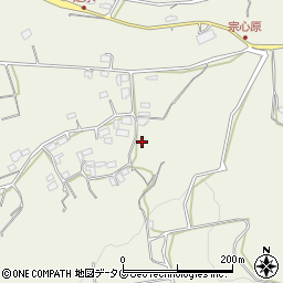 熊本県上益城郡御船町木倉2596周辺の地図