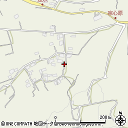 熊本県上益城郡御船町木倉2585周辺の地図