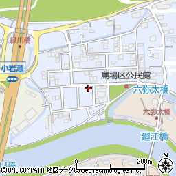 熊本県熊本市南区富合町杉島93周辺の地図