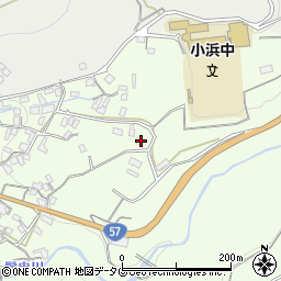 長崎県雲仙市小浜町南本町245周辺の地図