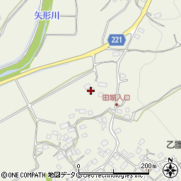 熊本県上益城郡御船町木倉4576周辺の地図
