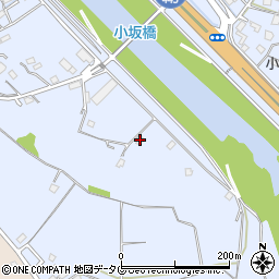 熊本県上益城郡御船町小坂2630周辺の地図