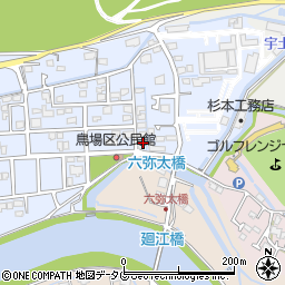 熊本県熊本市南区富合町杉島8周辺の地図