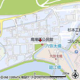 熊本県熊本市南区富合町杉島68周辺の地図