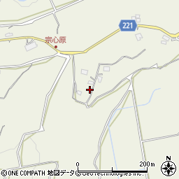 熊本県上益城郡御船町木倉3096周辺の地図