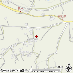 熊本県上益城郡御船町木倉2556周辺の地図