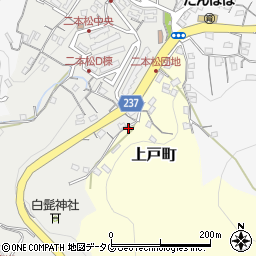 福岡畳店周辺の地図