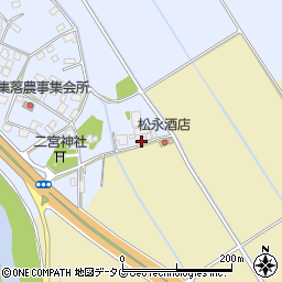 熊本県上益城郡御船町小坂47周辺の地図