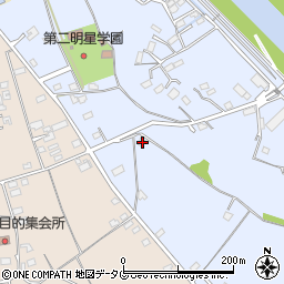 熊本県上益城郡御船町小坂2117周辺の地図