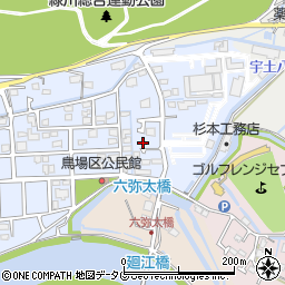 熊本県熊本市南区富合町杉島624-5周辺の地図