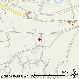 熊本県上益城郡御船町木倉2551周辺の地図