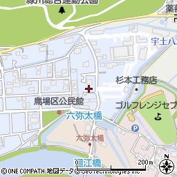 熊本県熊本市南区富合町杉島624周辺の地図