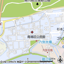 熊本県熊本市南区富合町杉島45周辺の地図