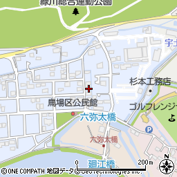 熊本県熊本市南区富合町杉島11周辺の地図