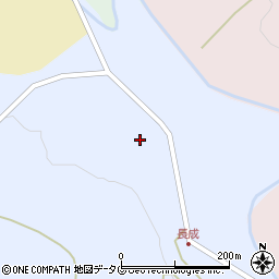 熊本県上益城郡山都町安方852周辺の地図