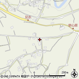 熊本県上益城郡御船町木倉2387周辺の地図