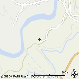 熊本県上益城郡御船町七滝1936周辺の地図