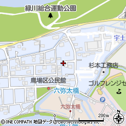 熊本県熊本市南区富合町杉島626-8周辺の地図