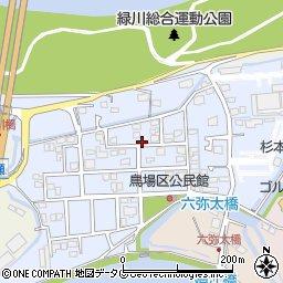 熊本県熊本市南区富合町杉島周辺の地図