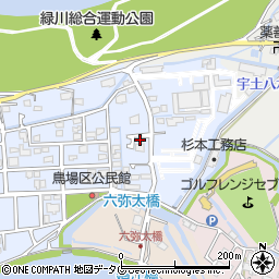 熊本県熊本市南区富合町杉島626周辺の地図
