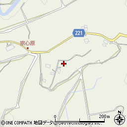 熊本県上益城郡御船町木倉3090周辺の地図