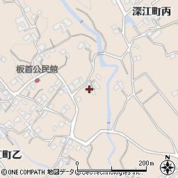 長崎県南島原市深江町乙673周辺の地図
