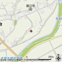 熊本県上益城郡御船町木倉7333周辺の地図
