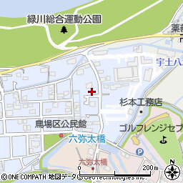 熊本県熊本市南区富合町杉島626-5周辺の地図