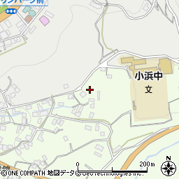 九州ガス株式会社　小浜支店周辺の地図