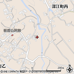 長崎県南島原市深江町乙677-2周辺の地図