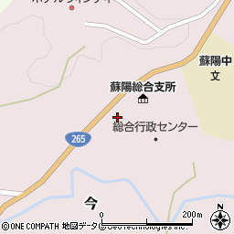熊本県上益城郡山都町今498周辺の地図