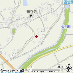 熊本県上益城郡御船町木倉7340周辺の地図