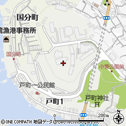 戸町トンネル周辺の地図