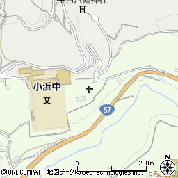 長崎県雲仙市小浜町南本町291周辺の地図