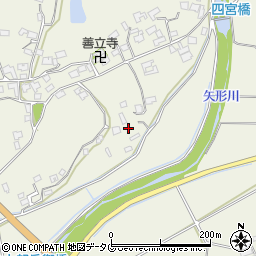 熊本県上益城郡御船町木倉7348周辺の地図