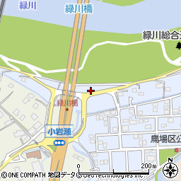熊本県熊本市南区富合町杉島735-1周辺の地図