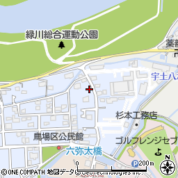 熊本県熊本市南区富合町杉島630-4周辺の地図