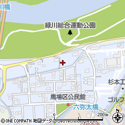 熊本県熊本市南区富合町杉島648-3周辺の地図