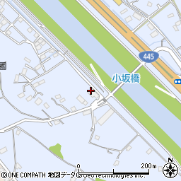 有限会社青井運送熊本営業所周辺の地図