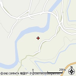 熊本県上益城郡御船町七滝1948周辺の地図