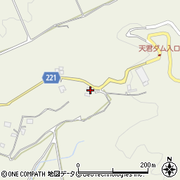 熊本県上益城郡御船町木倉3291周辺の地図
