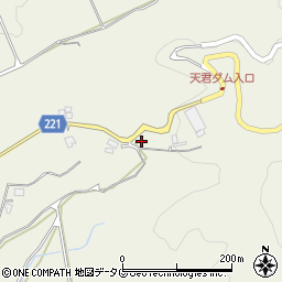 熊本県上益城郡御船町木倉4041周辺の地図