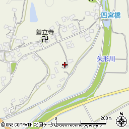 熊本県上益城郡御船町木倉7296周辺の地図