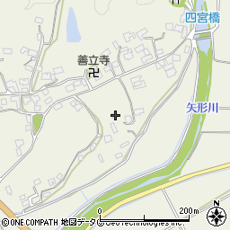 熊本県上益城郡御船町木倉7298周辺の地図