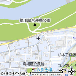 熊本県熊本市南区富合町杉島638周辺の地図