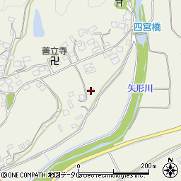 熊本県上益城郡御船町木倉7295周辺の地図