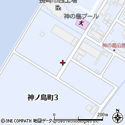 内田運輸株式会社　長崎営業所周辺の地図